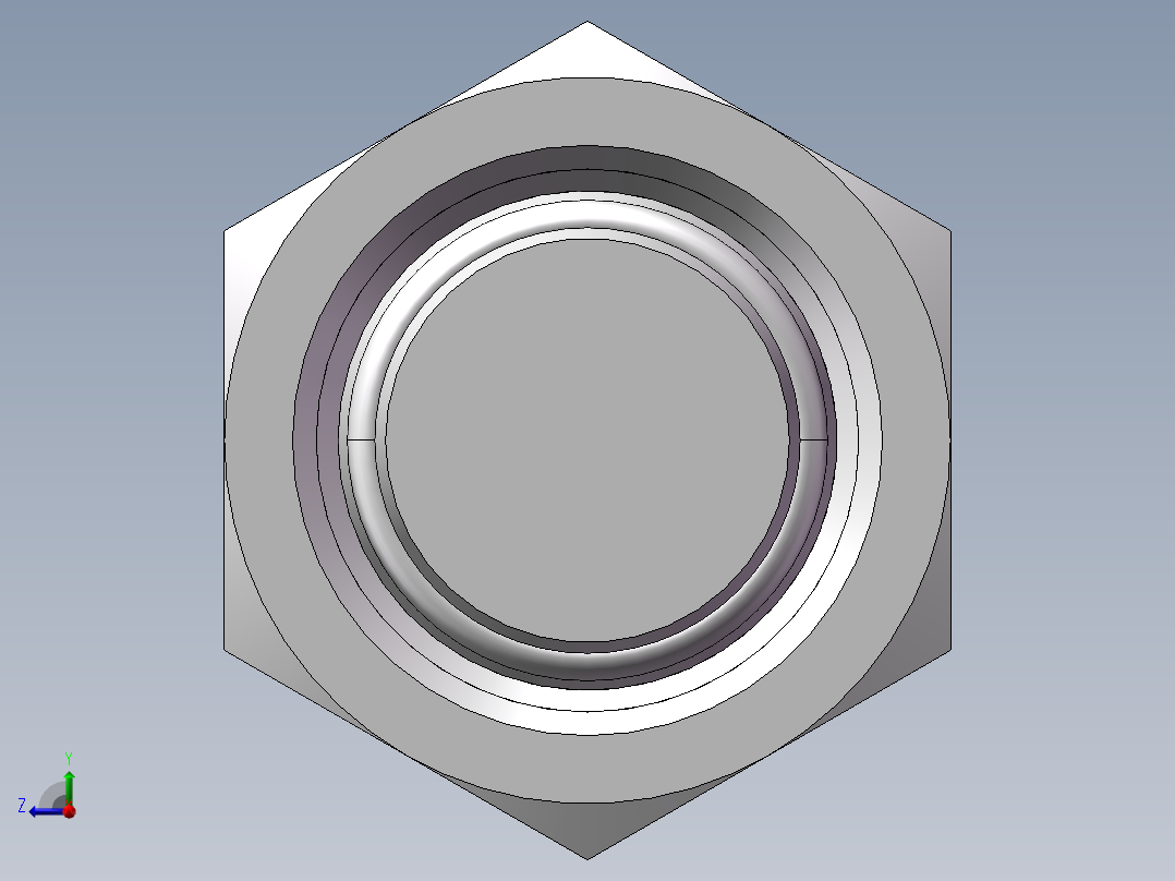 锥孔螺堵、9C-26右视图