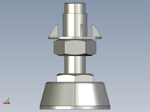 M10调平脚-50-W后视缩略图