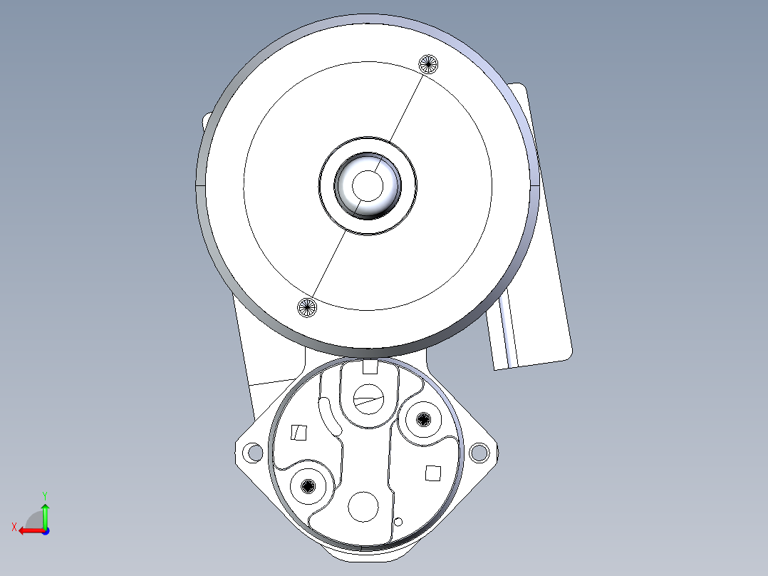 1960年代的通用起动机，庞蒂亚克，GTO后视图