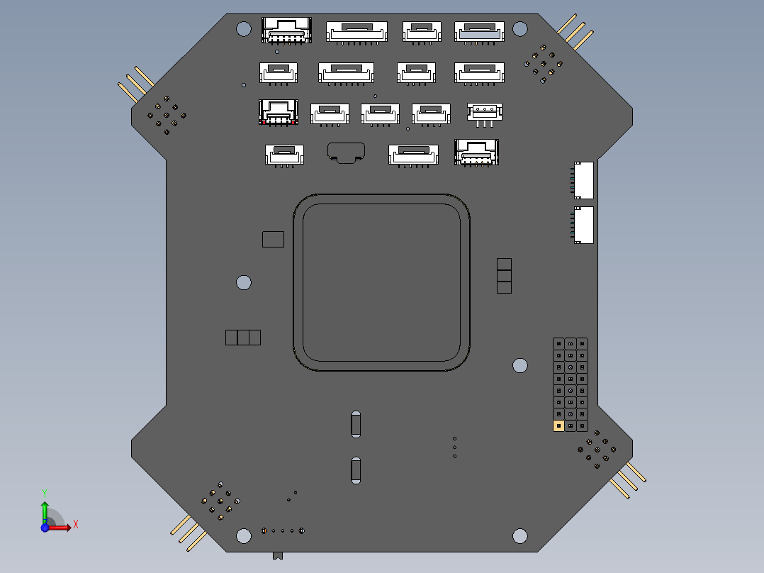 spektreworks pixhawk 2 110前视图