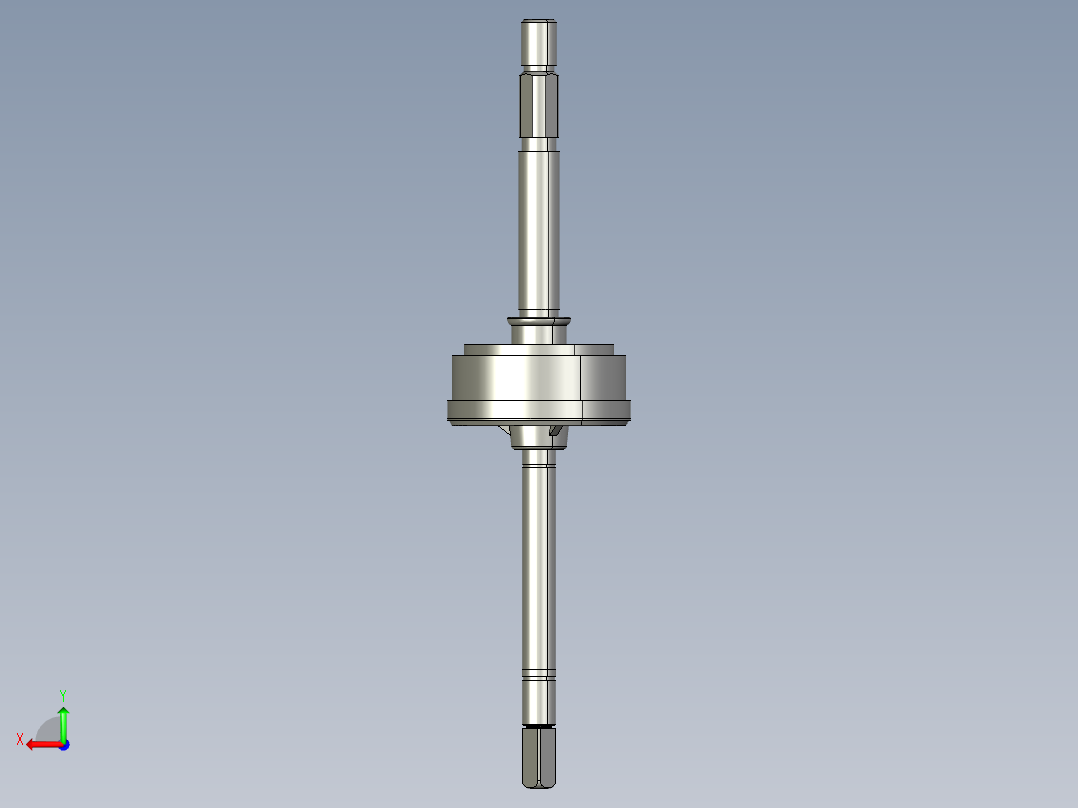 行星齿轮(3)后视图