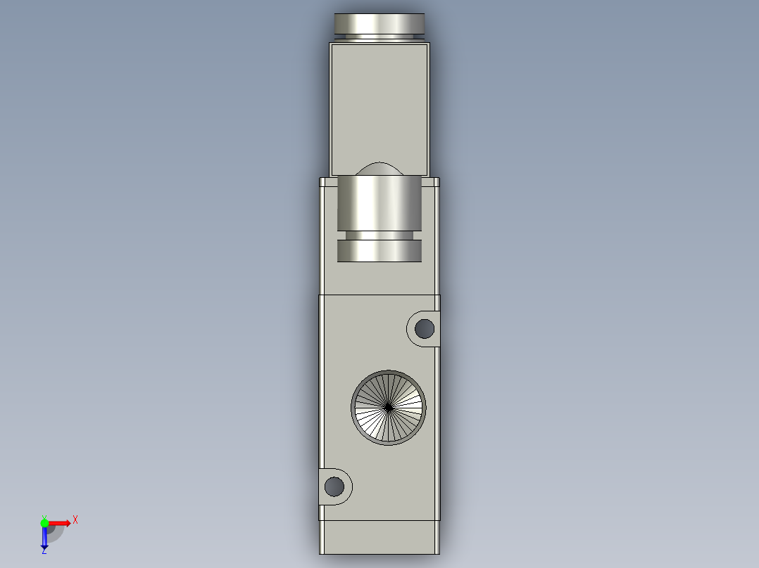 电磁阀3V31010NCB亚德客415俯视图