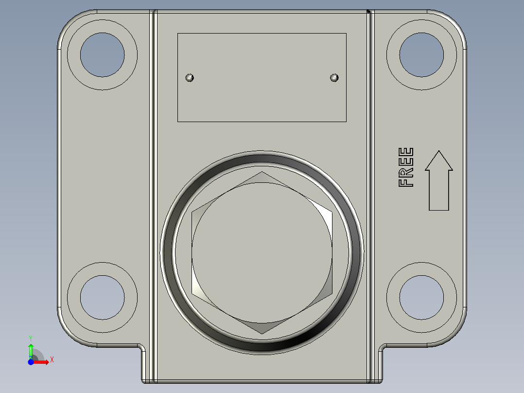 CQCRG-06--10单向阀CRG-06-2-10前视图