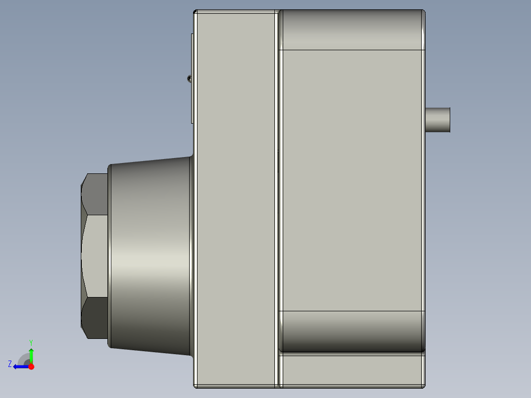CQCRG-06--10单向阀CRG-06-2-10右视图