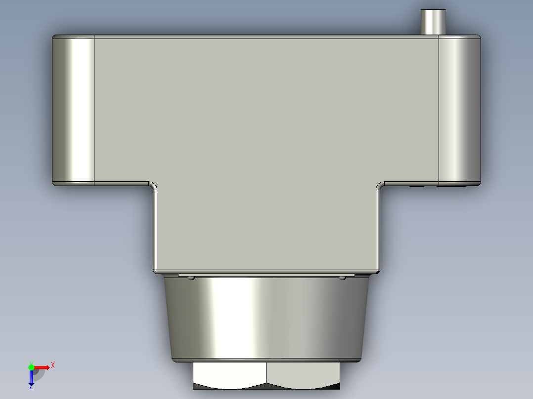 CQCRG-06--10单向阀CRG-06-2-10俯视图