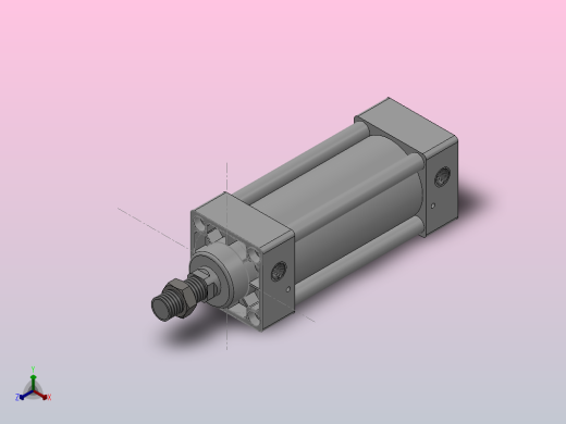 SU标准复动型气缸SU50×75-S--CS1U