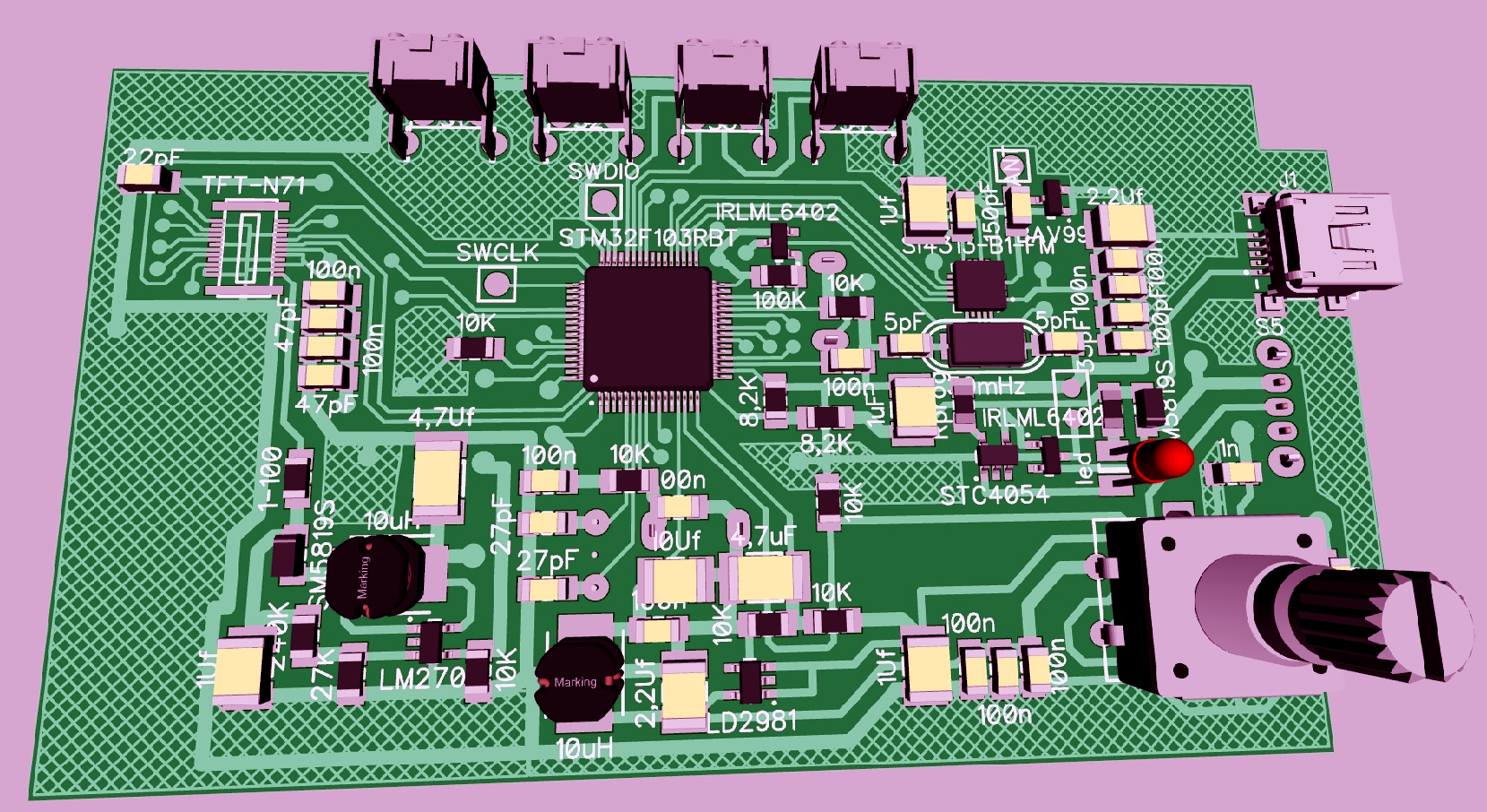 频谱分析仪240-960兆赫