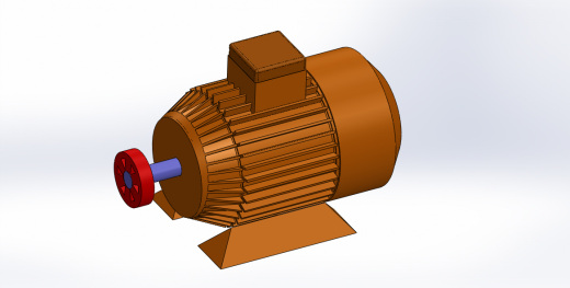 Solidworks中的电机设计缩略图