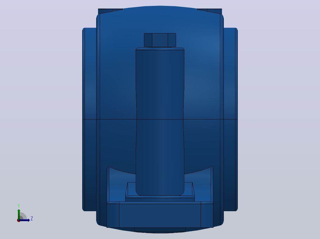 SN600系列[SN618-SSN618]轴承左视图