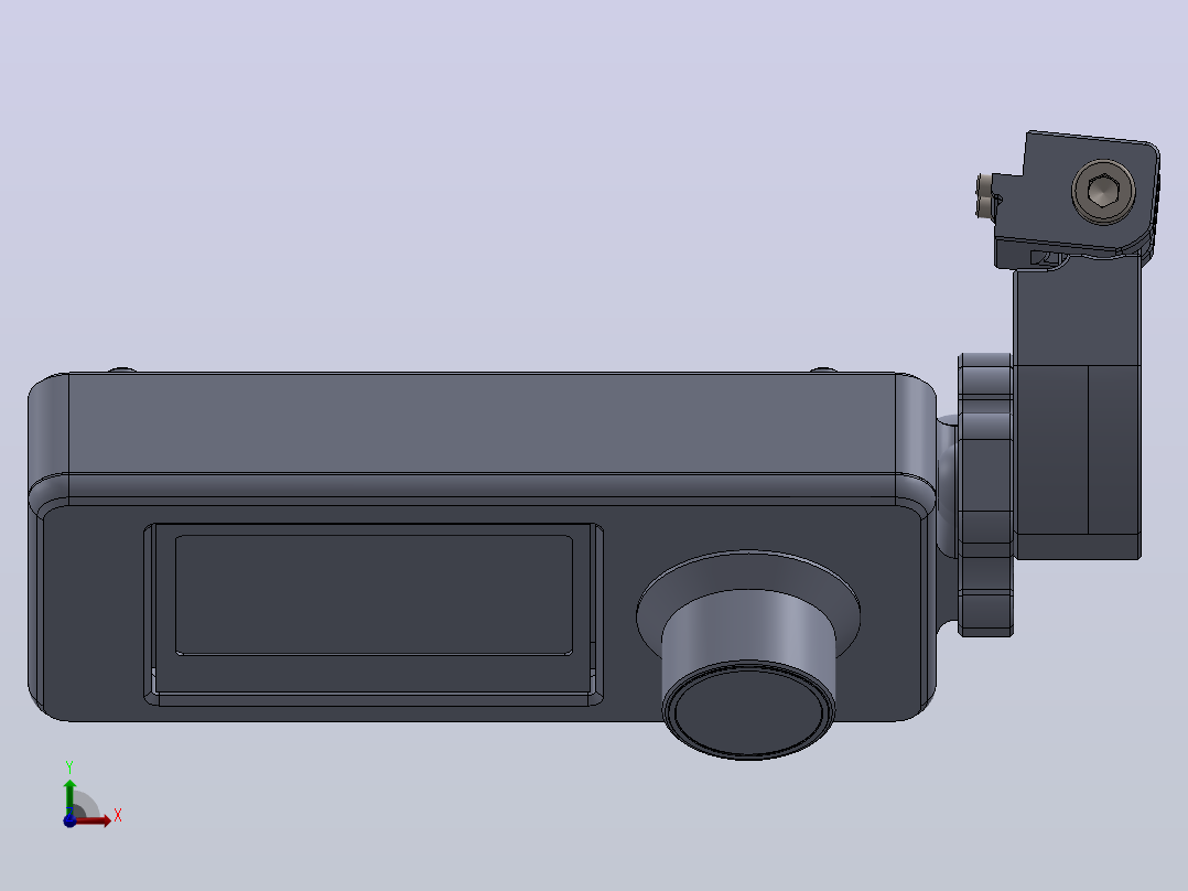 沃龙v0.x Fysetc Mini 12864展示柜前视图