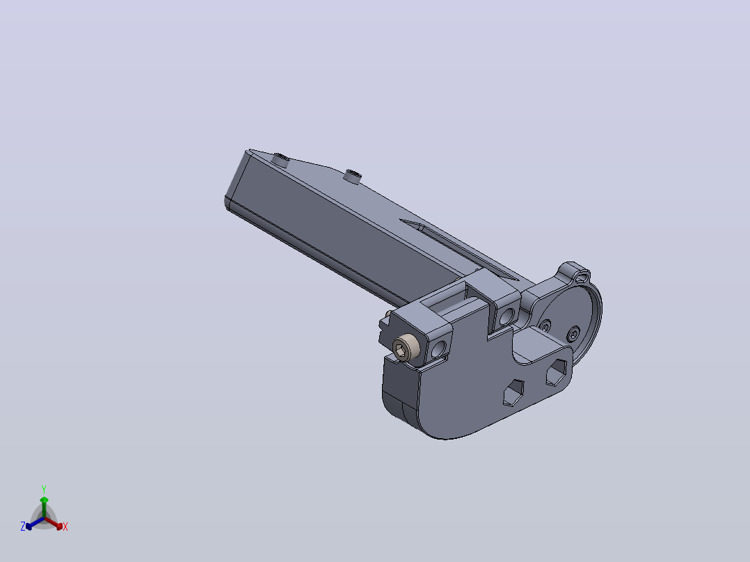 沃龙v0.x Fysetc Mini 12864展示柜正等轴测图