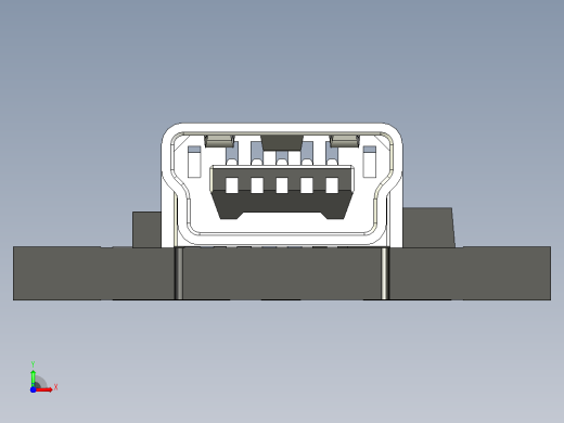 USB锂离子电池充电器前视缩略图