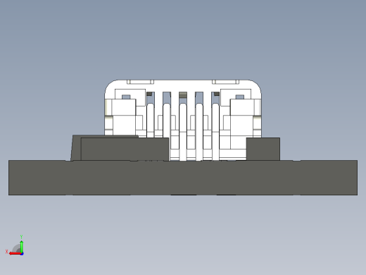 USB锂离子电池充电器后视缩略图