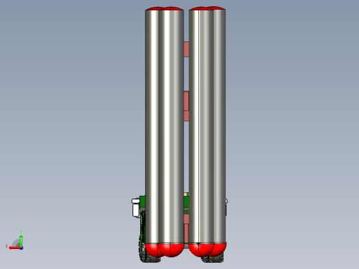 S400防空系统CATIA模型后视缩略图