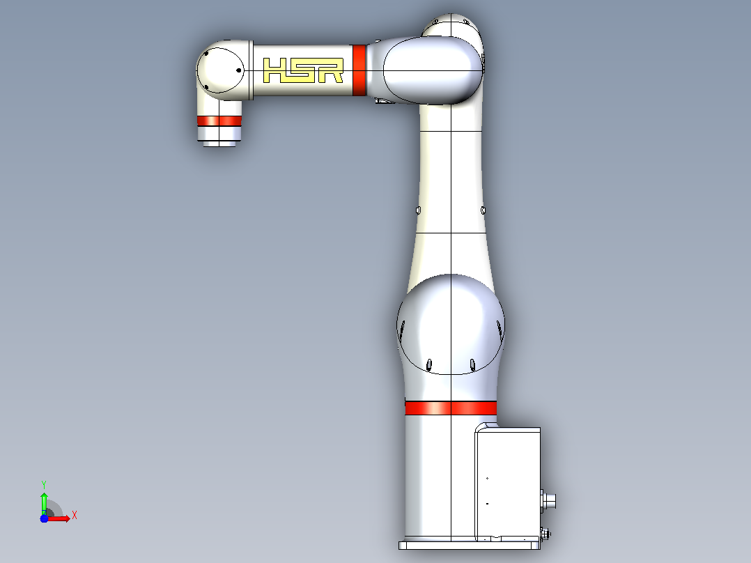 HSR-CR616-1200工业协作机器人前视图