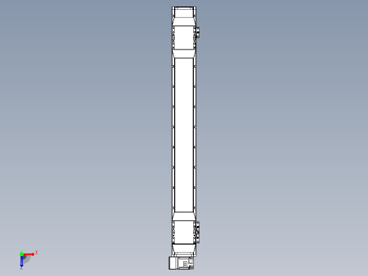 皮带直线轴双滑块型TPA-GCBS-120-P70-L375-LU-M20-N3俯视缩略图