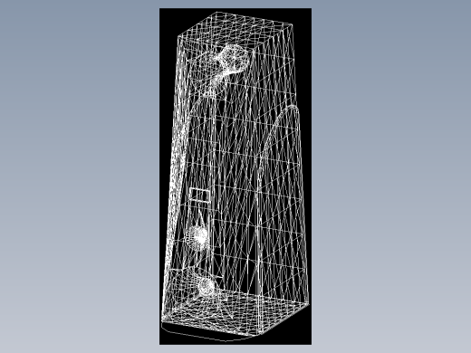 室内家具和灯具等的模型三-K-E21