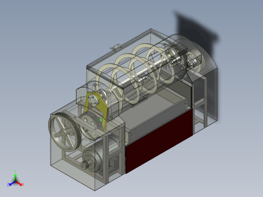 卧式搅拌器结构设计(3维+2维+论文)完整毕业设计