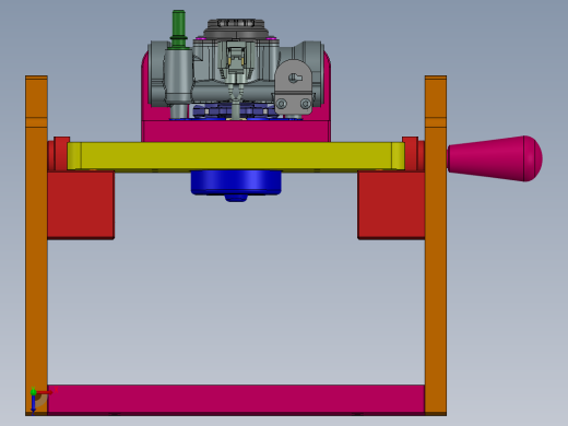 ST90-EVP产品衬真空旋片泵自动组装生产线st80-打螺工装俯视缩略图