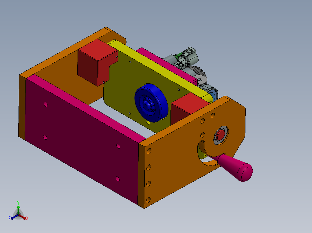 ST90-EVP产品衬真空旋片泵自动组装生产线st80-打螺工装正等轴测图