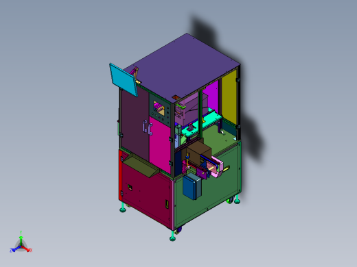 电机双头在线实时贴标机