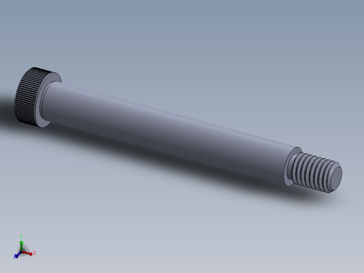 内六角螺螺栓-SB 0.500-13 x4.25.SLDPRT