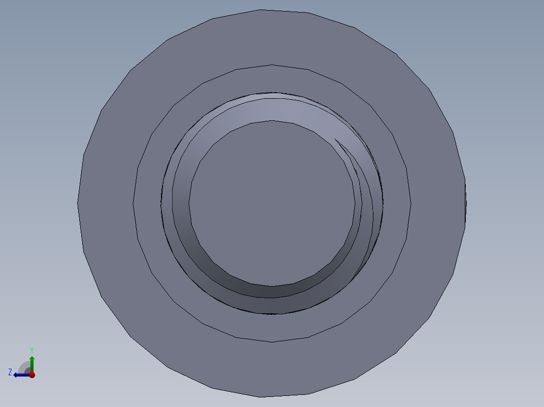 内六角螺螺栓-SB 0.500-13 x4.25.SLDPRT右视图