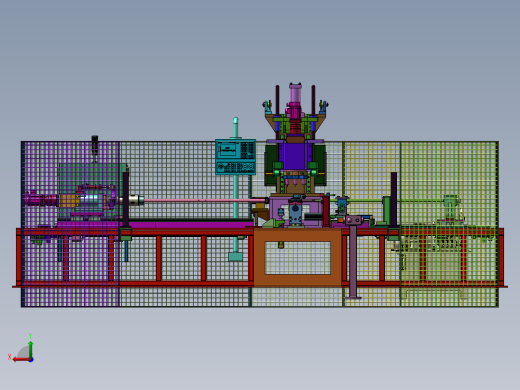 管材冲压机后视缩略图