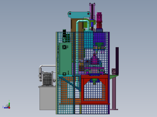 管材冲压机右视缩略图