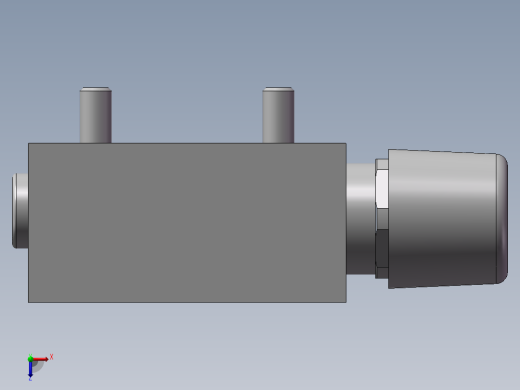 力士乐液压阀-LFA_16_DB2-7X_315压力盖板俯视缩略图