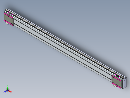 威洛博LC系列3d模型模组2LC14S1Y-S1650正等轴测缩略图