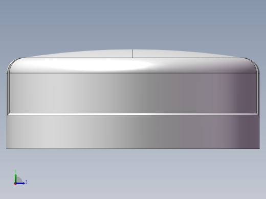 圆管帽 DN80左视缩略图