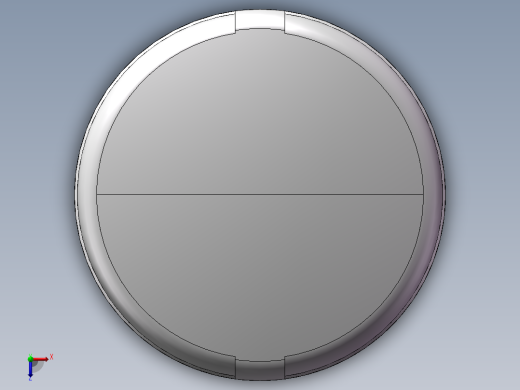 圆管帽 DN80俯视缩略图