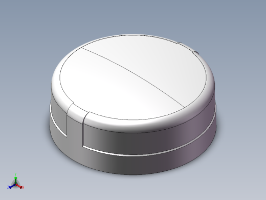 圆管帽 DN80正等轴测缩略图