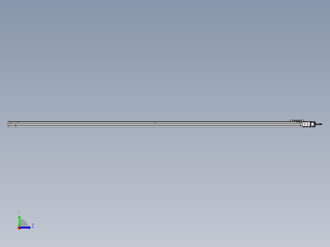 威洛博LB.GB同步带传动--欧规系列LB6A-L65-S3450-BL左视图