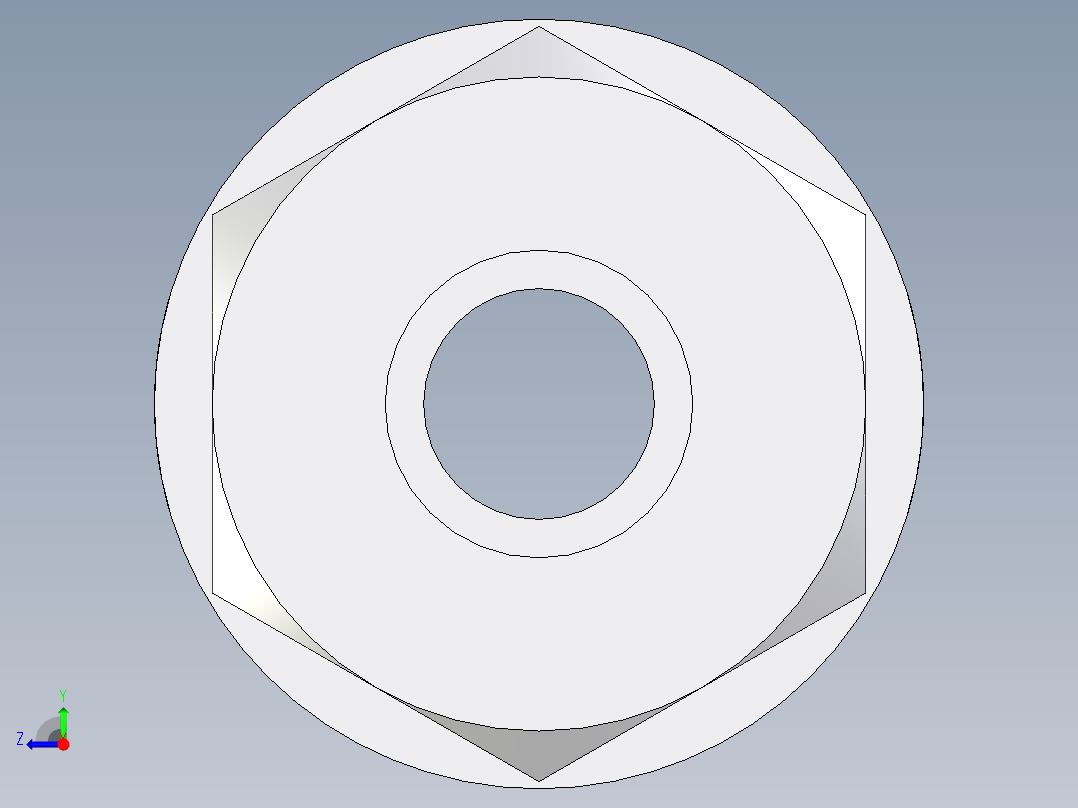 卡套式工业通用硬管接头EO_Weld_bulkhead_fitting_ESV08L71右视图