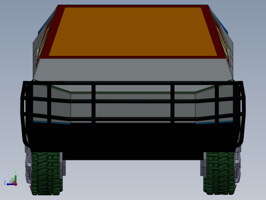 特斯拉Cybertruck改装版右视缩略图