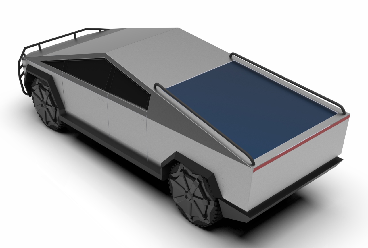 特斯拉Cybertruck改装版