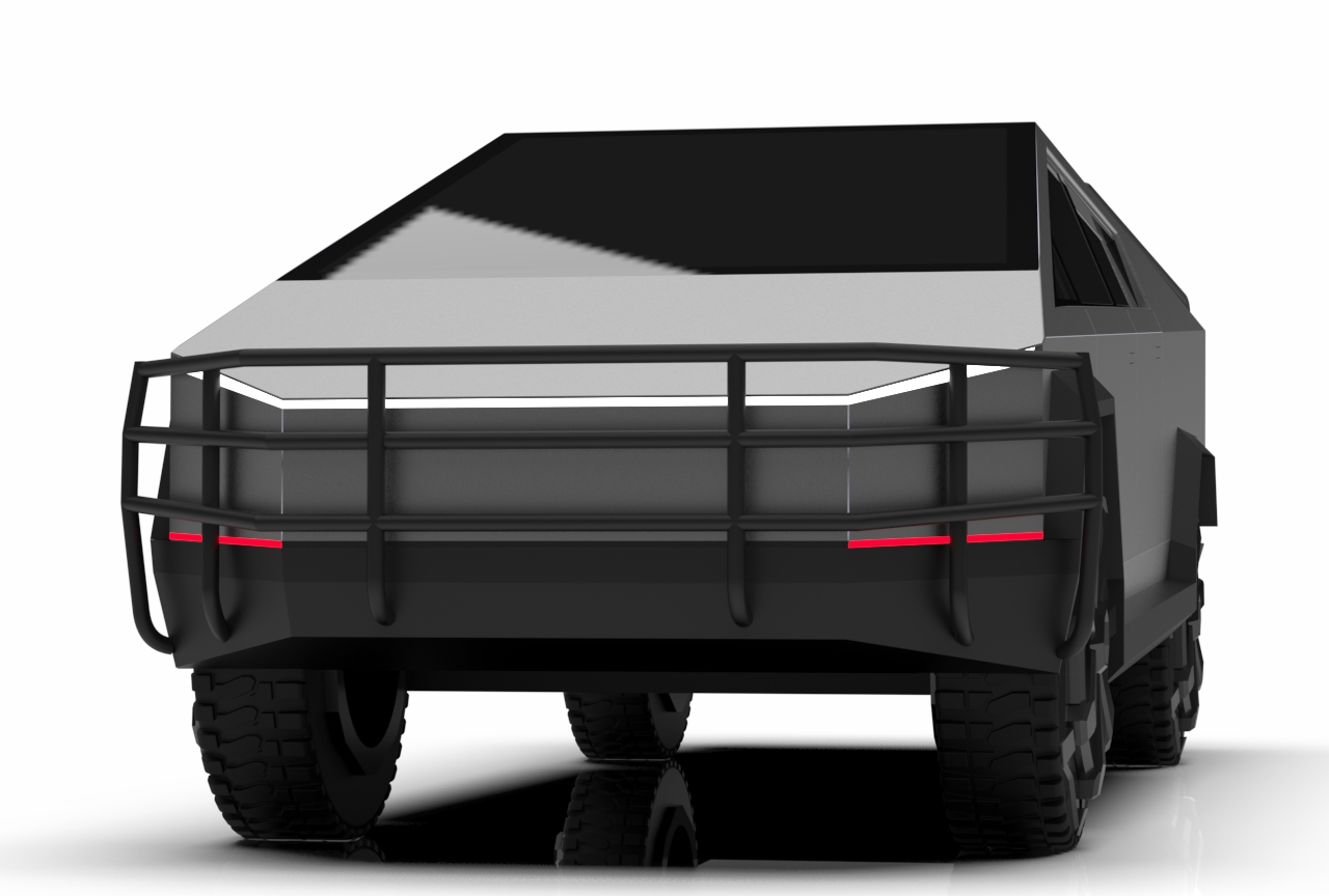 特斯拉Cybertruck改装版