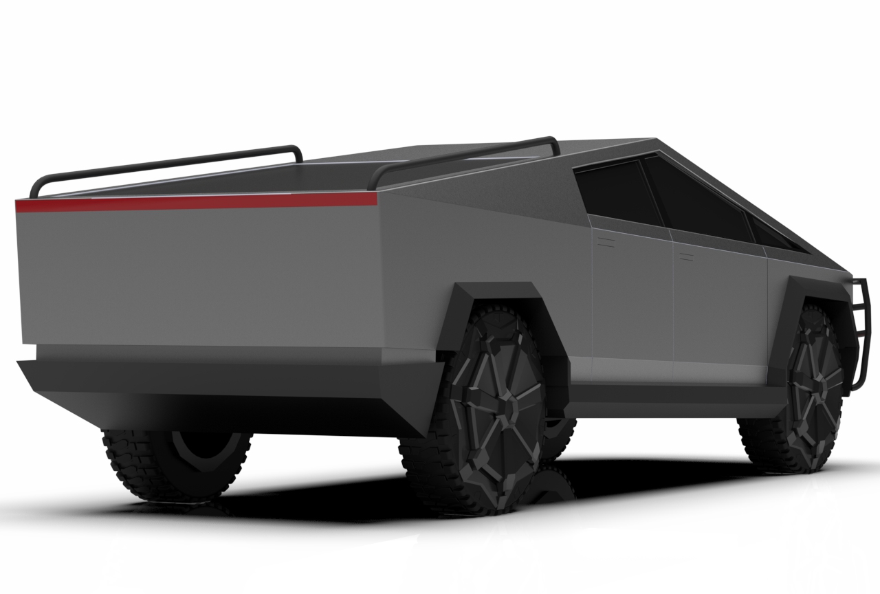 特斯拉Cybertruck改装版