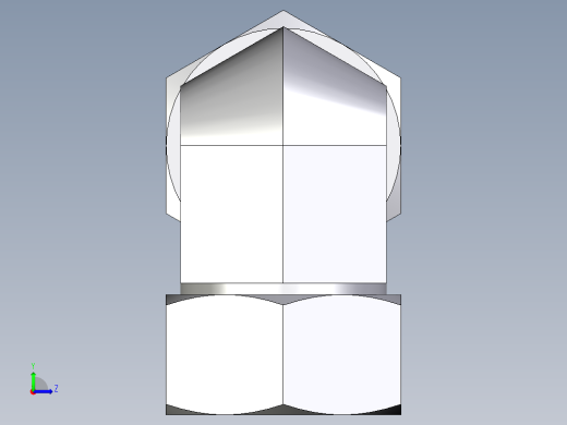 卡套式工业通用硬管接头EO_Union_elbow_W28ZLCF左视缩略图