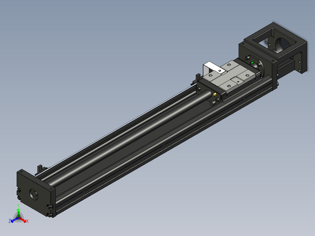模组MK86-540A1-F0正等轴测图
