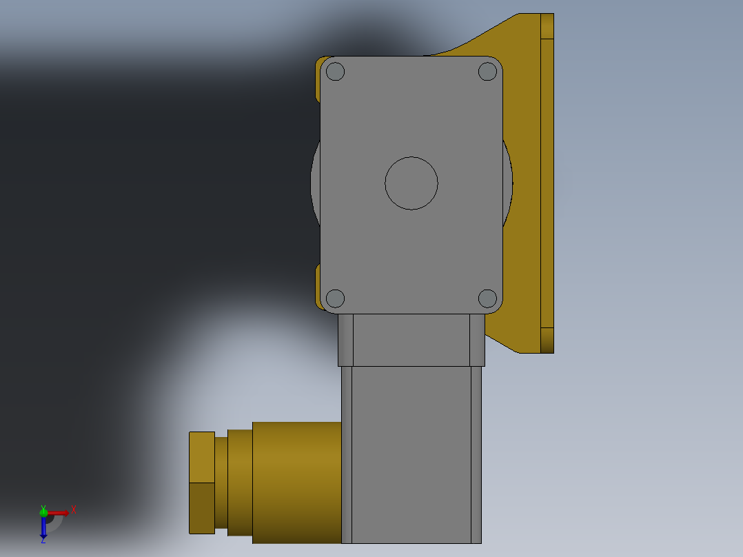 SW电磁阀===317328==5俯视图