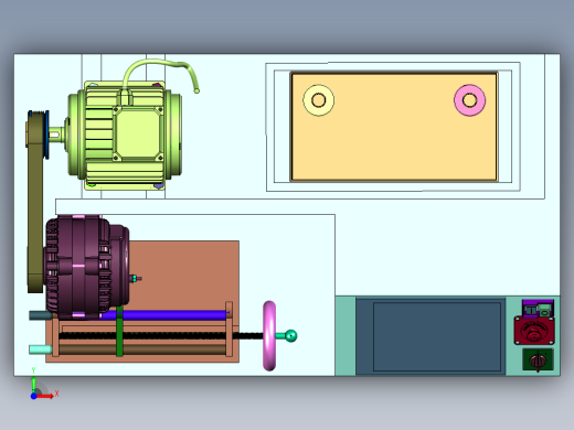 发电机性能参数检测台前视缩略图