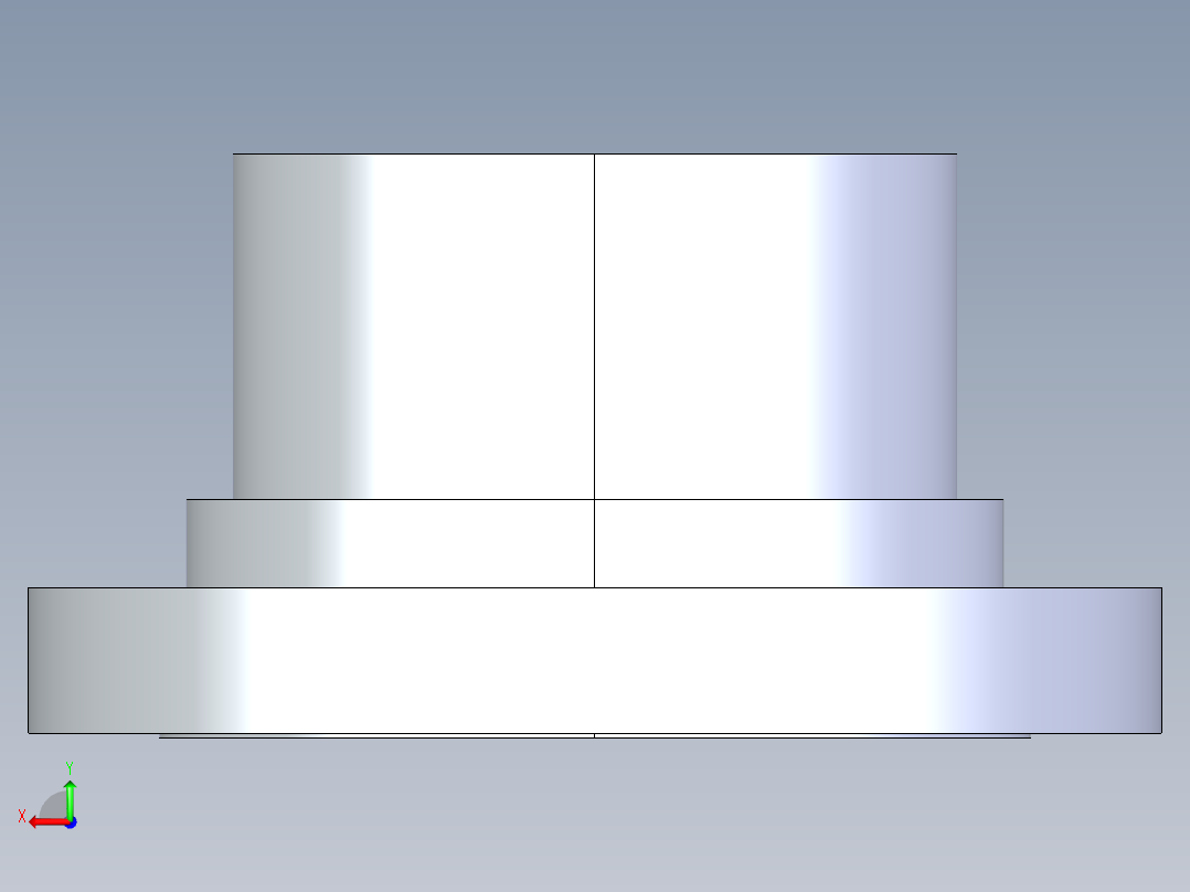 聚氯乙烯配件28-Sch80_Flange Vanstone_SPIG_856-080_8in后视图