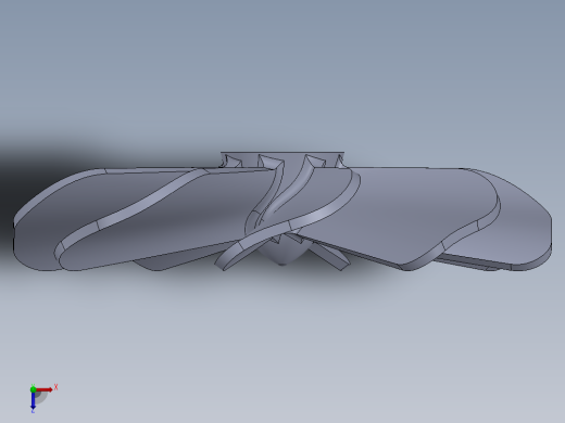 风扇叶俯视缩略图