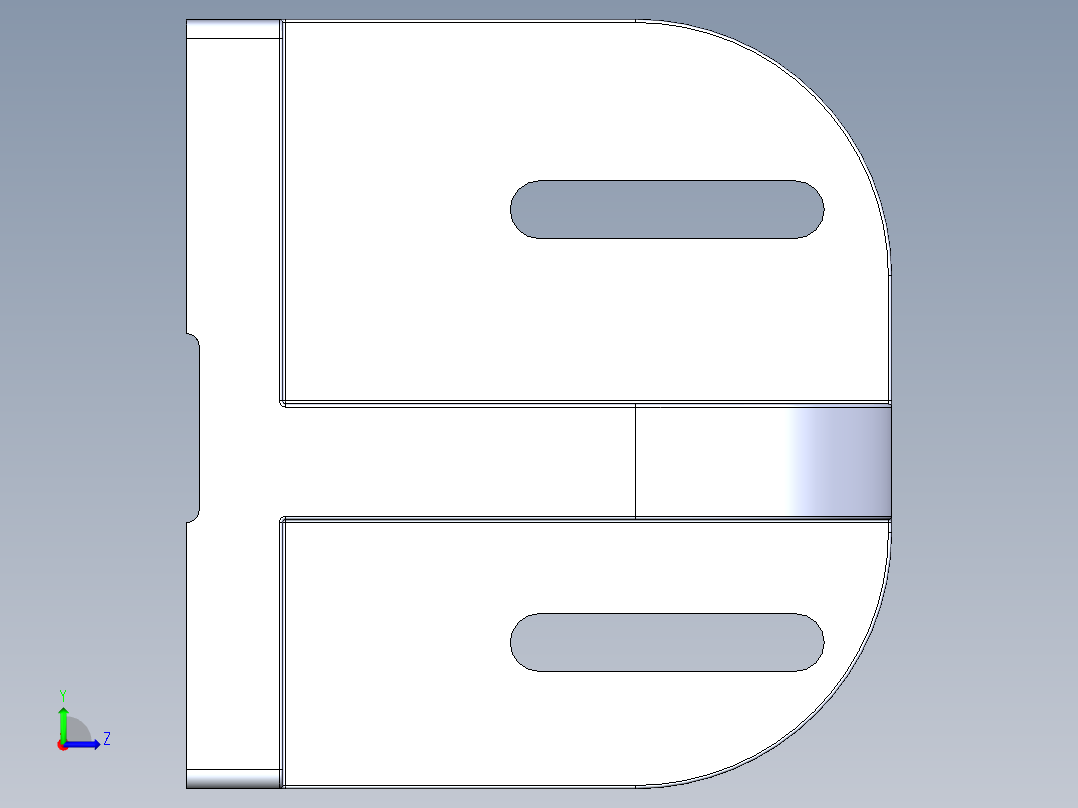 型材-KJN 120X120 BASE PLATE 3842527553左视图