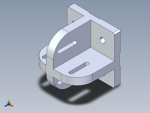 型材-KJN 120X120 BASE PLATE 3842527553正等轴测缩略图