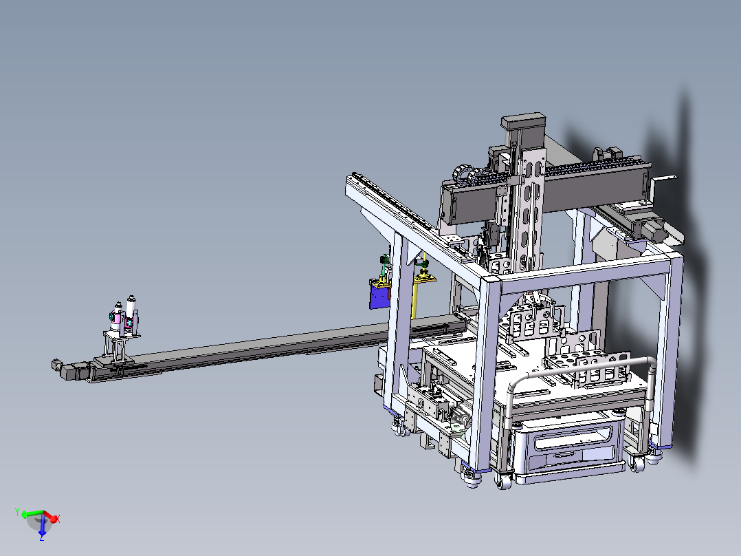 一种瓶子上料设备sw18可编辑