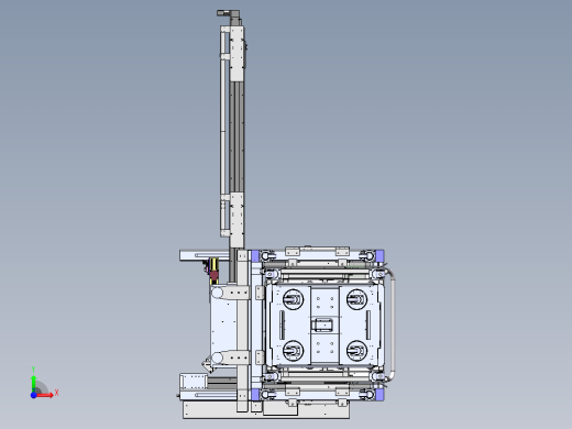 一种瓶子上料设备sw18可编辑前视缩略图